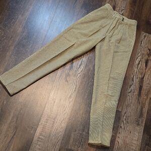 Rockies Women's Tweed Pants in Tan check, sz 5